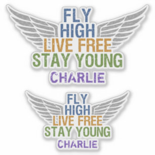 FLY HIGH custom name