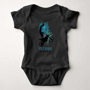 Fly High Motocross Baby Bodysuit