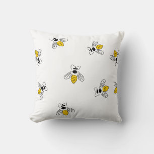 Fly insects Throw Pillow
