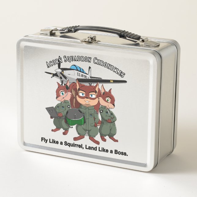 Fly Like A Boss Lunch Box (Front)