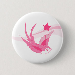 Fly me Away 2 Inch Round Button