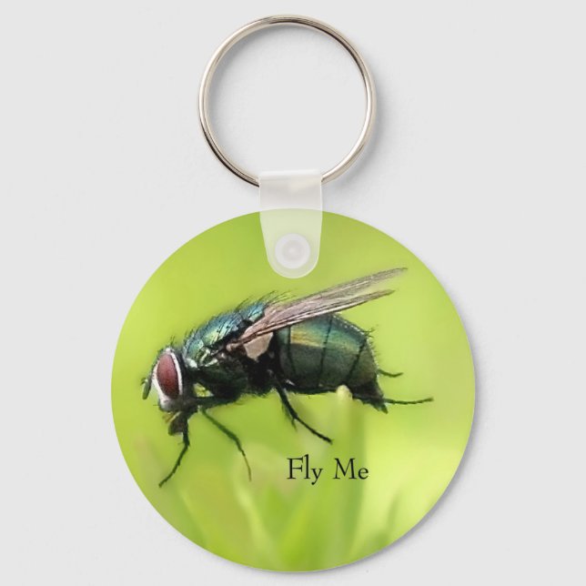 Fly Me Keychain (Front)