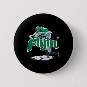 Fly Saquon Fly Eagles Barkley The Reverse Hurdle 2 2 Inch Round Button