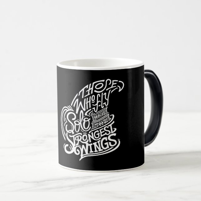 Fly Solo Magic Mug (Front Right)