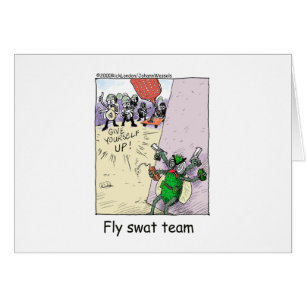 Fly Swat Team Funny Police Gifts & Collectibles