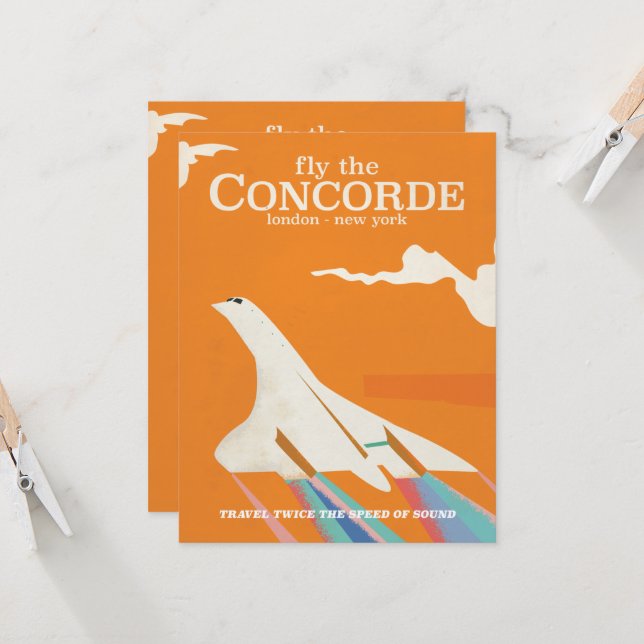 Fly the Concorde (Front/Back In Situ)