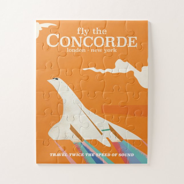 Fly the Concorde Jigsaw Puzzle (Vertical)