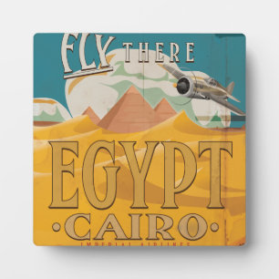 Fly There - Egypt Plaque