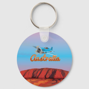 Fly To Australia Keychain