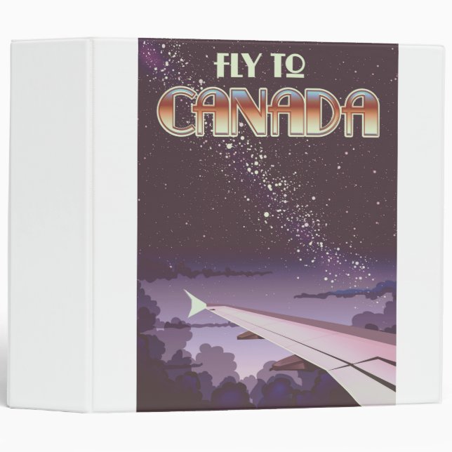 Fly To Canada Binder (Front/Spine)