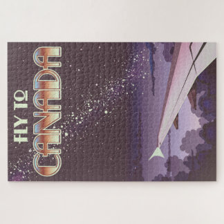 Fly To Canada Jigsaw Puzzle