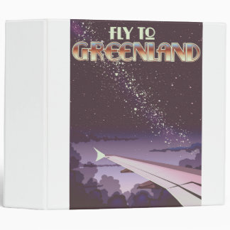Fly To Greenland Binder