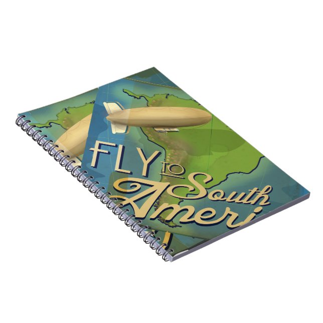 Fly To South America Notebook (Right Side)