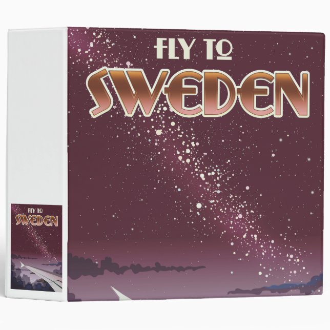 Fly to Sweden Binder (Front/Spine)