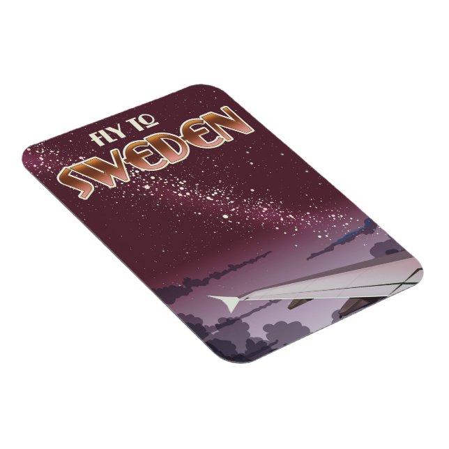 Fly to Sweden Magnet (Right Side)