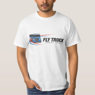 Fly Truck Proxy Series White TShirt Graphics Front