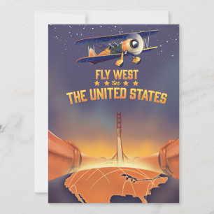 Fly West See the United States.