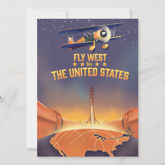 Fly West See the United States.