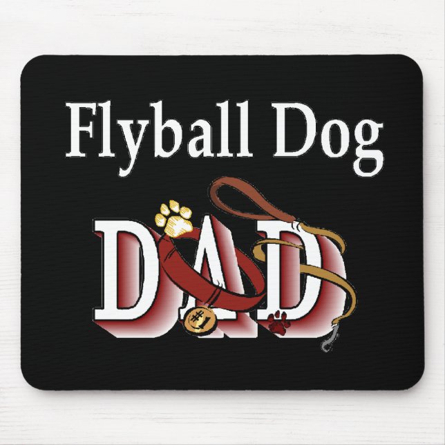 Flyball Dog Gifts Mouse Pad (Front)