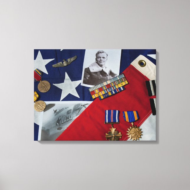 flyboy image canvas print (Front)