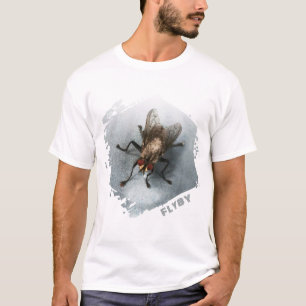 Flyby. Close-up photo of a fly T-Shirt