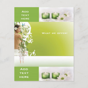 Flyer Beauty Salon Spa Green 2 Template Small
