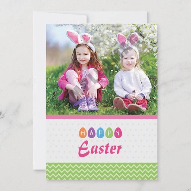 Flyer Carte photo de Pâques (Devant)