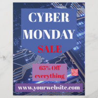 Flyer - Cyber Monday Sale