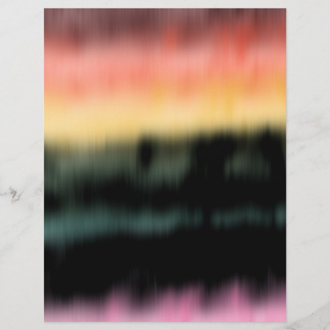 Flyer, Digital Tie Dye Flyer (Front)