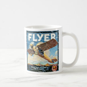 Flyer- distressed coffee mug
