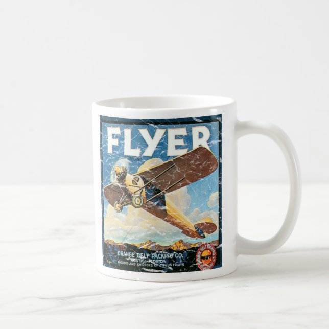 Flyer- distressed coffee mug (Right)