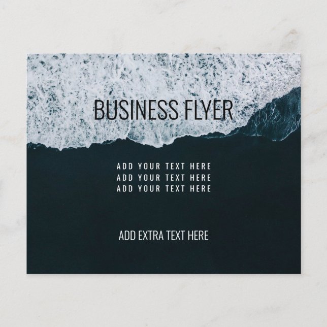FLYER FOR BUSINESS  : OCEAN SURF (Front)