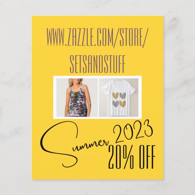 Flyer Sample (Back)