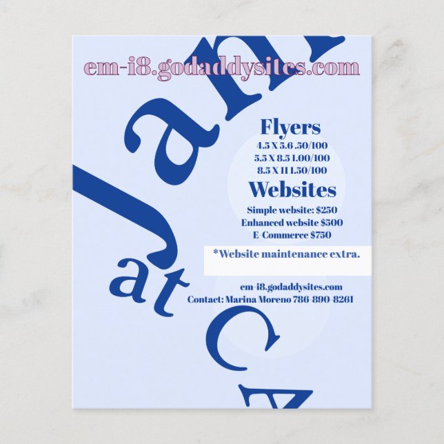 Flyer Template (Front)