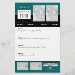 Flyer template - create your own 5.5"x8.5"