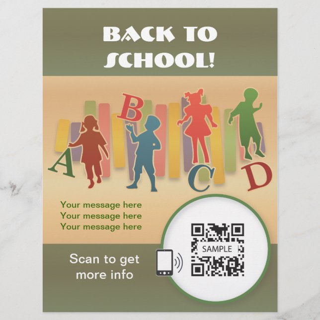 Flyer Template Schools Week (Front)