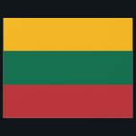 Flyer with Flag of Lithuania<br><div class="desc">Celebrate national pride and make your message stand out with this vibrant flyer featuring the flag of Lithuania! Whether you're organizing a cultural event, promoting a local business, or simply sharing information with a patriotic twist, this flyer offers the perfect blend of practicality and national identity. The bold design showcases...</div>