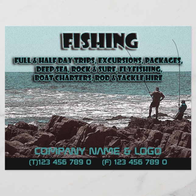 Flyers & leaflets template - customize (Front)