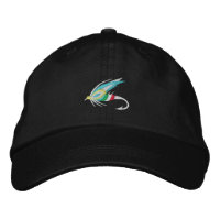 Flyfishing Embroidered Cap
