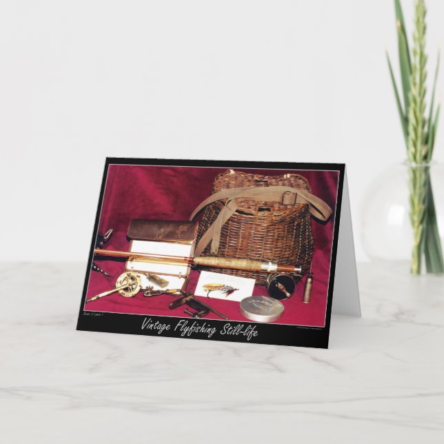 Flyfishing Still-life 04 Card (Front)