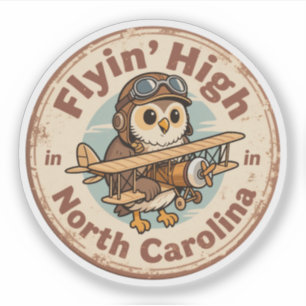 Flyin’ High_ North Carolina Aviation-Themed Artwor