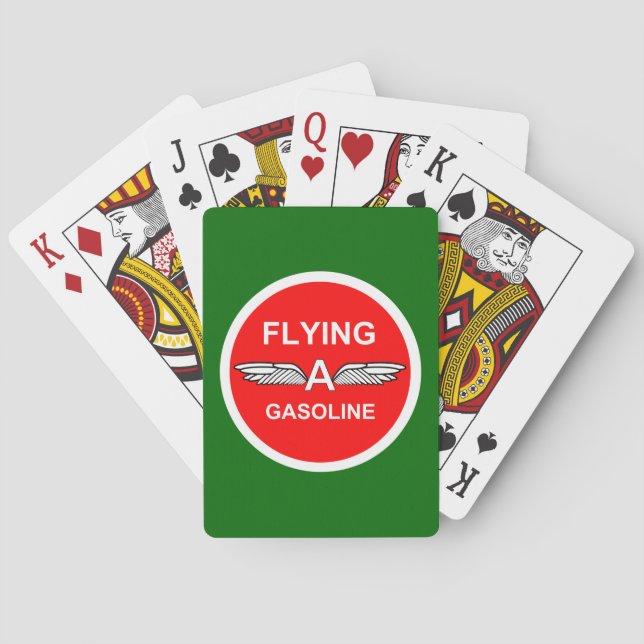 Flying A Gasoline Playing Cards (Back)