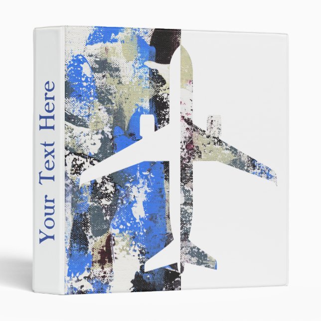 Flying Abstract by Michael Moffa Binder (Front/Spine)