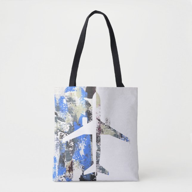 Flying Abstract by Michael Moffa Tote Bag (Front)