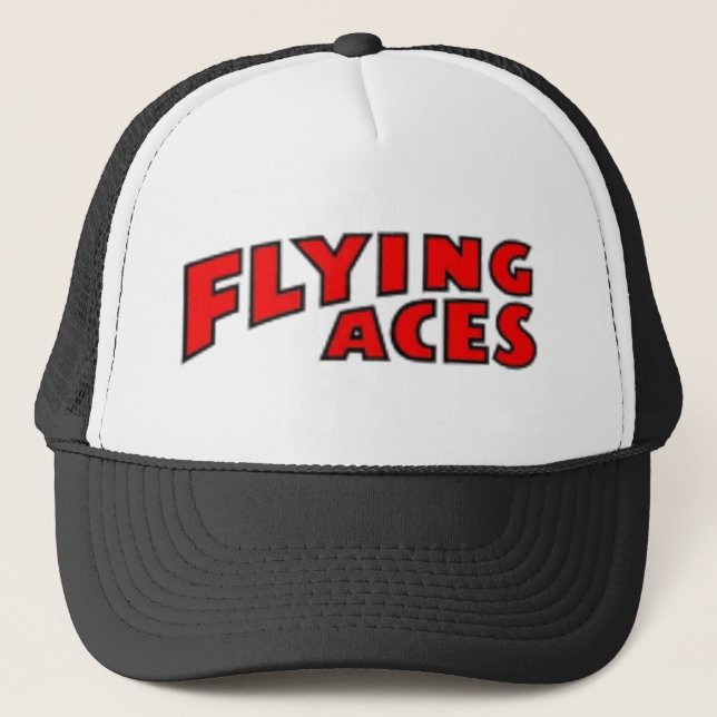 Flying Aces Black Hat (Front)