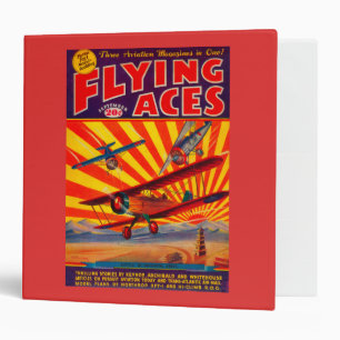 Flying Aces Magazine Cover Binder