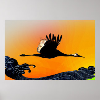 Flying Across Oceans Poster