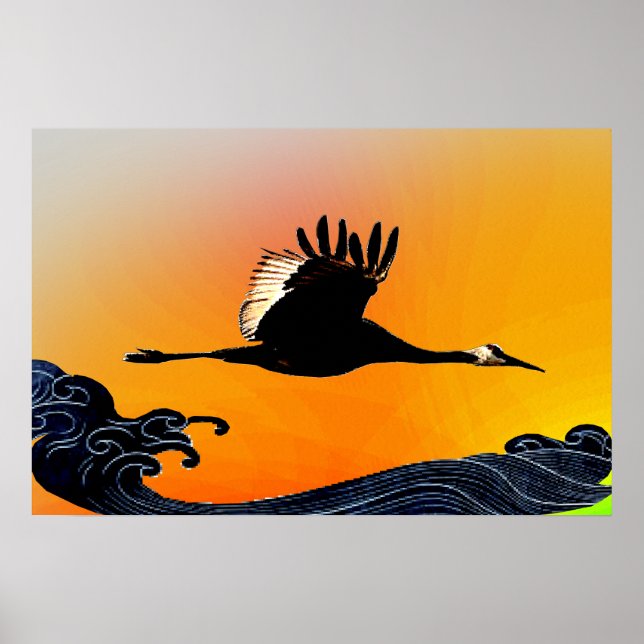 Flying Across Oceans Poster (Front)