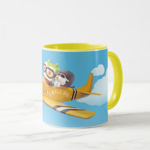 Flying Adventure with Dog Mug