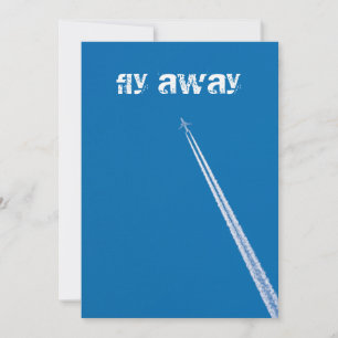 Flying airplane